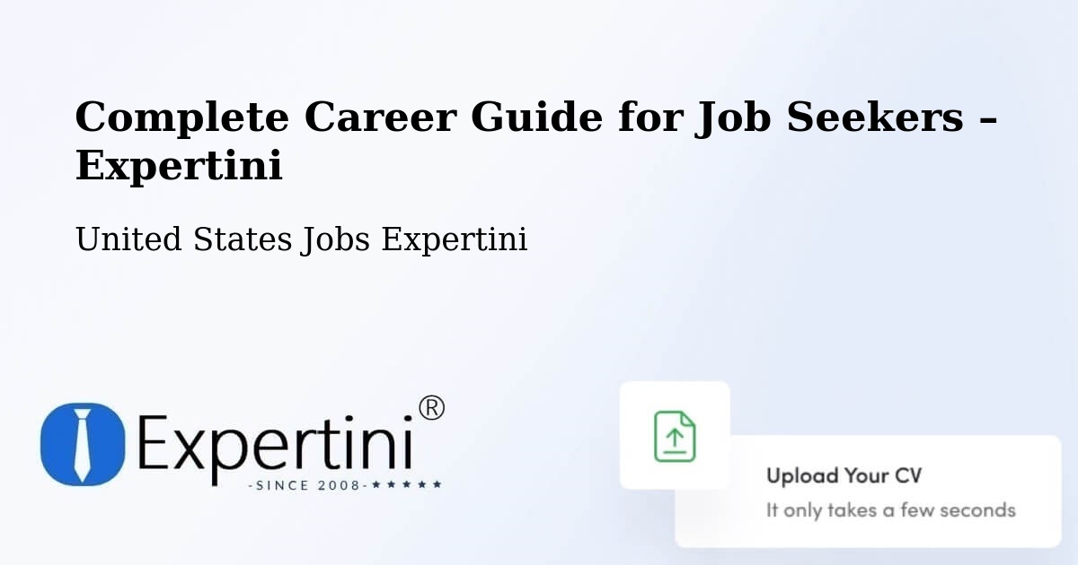 Career Guide for Job Seekers – Roy - Roy, United States Jobs Expertini
