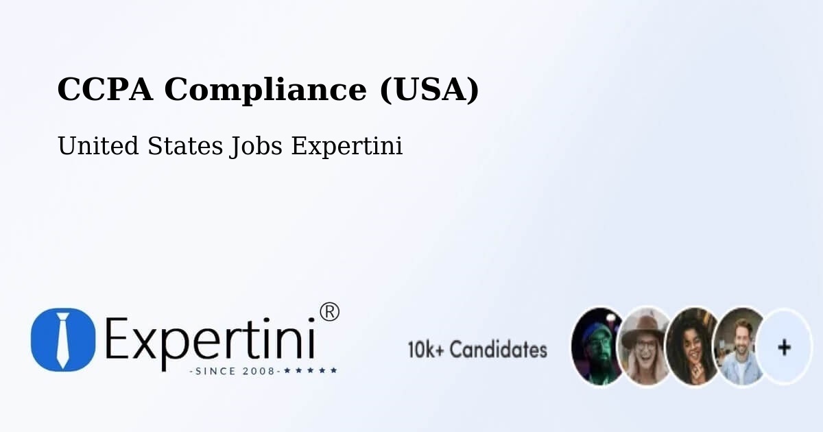 CCPA Privacy Rights & Compliance Notice – Roy - United States Jobs Expertini