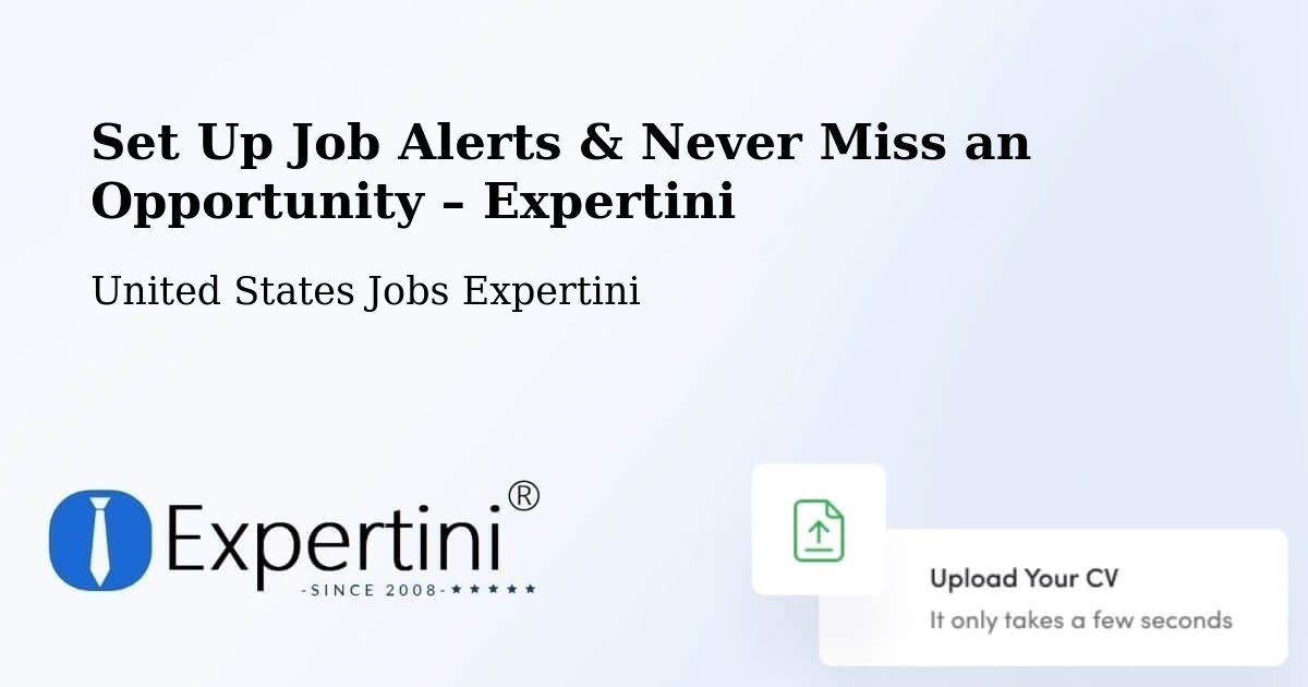 Job Alerts Guide – Get Notified About New Jobs in Roy - Roy, United States Jobs Expertini