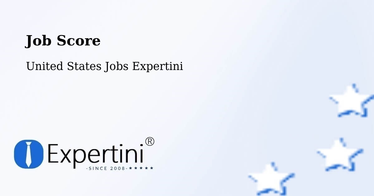 Job Score & Job Description Score Tool – Roy - United States Jobs Expertini
