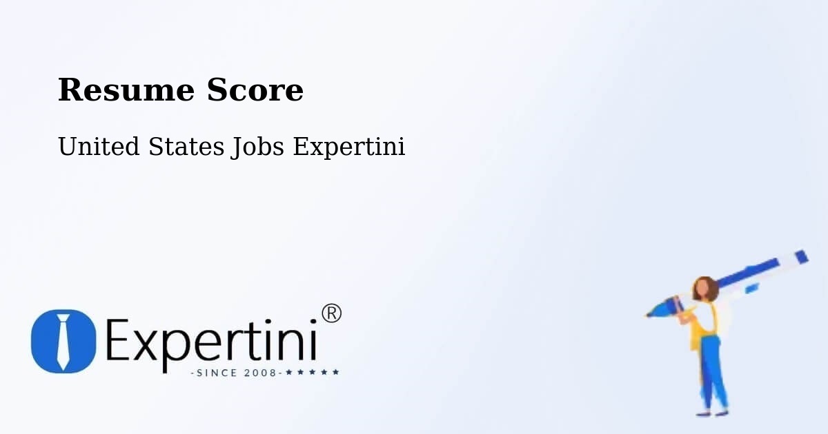Resume Score & Job Description Match Tool – Roy - United States Jobs Expertini